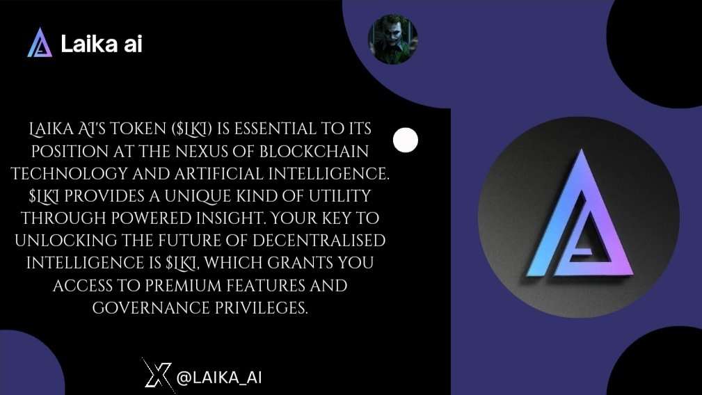 Khing_Depay's tweet image. Select @Laika_ai for: 

Cutting-edge AI devices Continuous observation Proactive threat notifications #LaikaAI #Security #AIprotection
 _Short and direct:_ 

Use @Laika_ai to safeguard your money! Proactive security, real-time monitoring, and sophisticated AI.