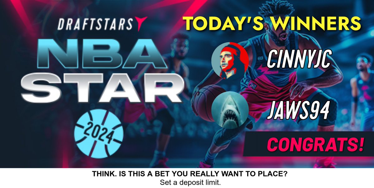 What a LARGE day! All 30 teams in action meant the winning #NBAStar entries were well deserved. Congrats to our winners from today!

No games tomorrow so we are back on Wednesday!
