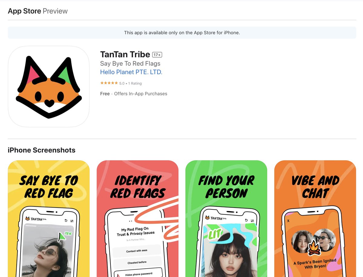tantantribe's tweet photo. Dating apps are so mainstream that we decided to create another one. 
https://t.co/Gyo8xrZFYJ
#dating #datingapp #redflag #greenflag https://t.co/ZKV4B3QtfU