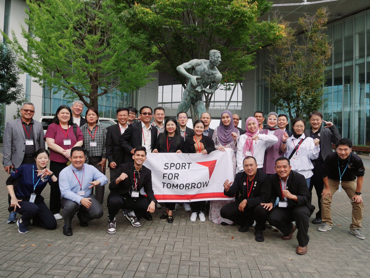 【スポーツ指導者育成に関するスタディツアー、無事終了！】

スポーツ・フォー・トゥモロー事業の一環として、ASEAN諸国等から関係者を招いたスタディツアーが、11/2に全日程を終了しました！

#スポーツ庁 #日ASEAN #スポーツ指導者