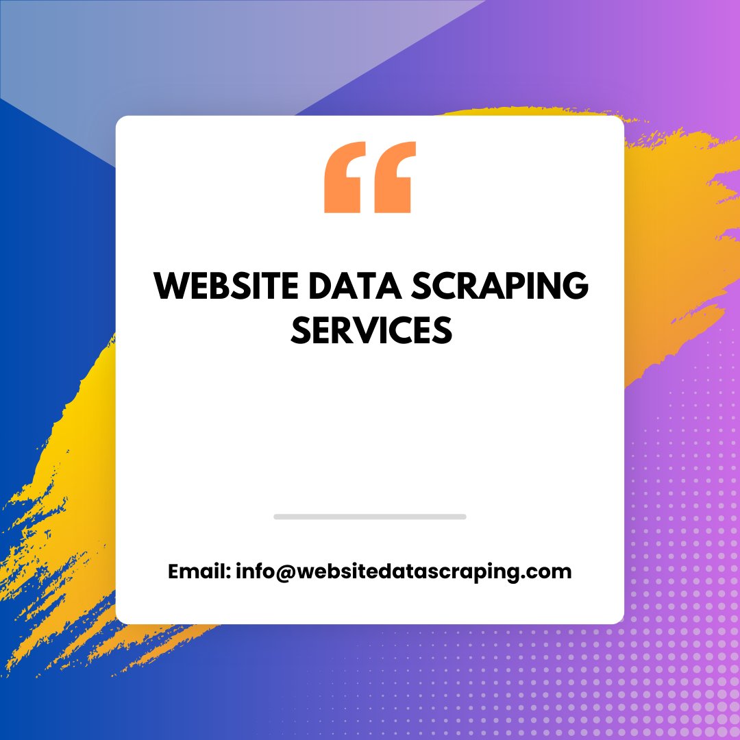 webscraping01's tweet image. Carzone.ie Used Cars Data Scraping
Access the latest used car listings from with detailed data scraping! Stay updated on car prices, models.
Email: info@websitedatascraping.com
#CarzoneDataScraping #WebsiteDataScraping