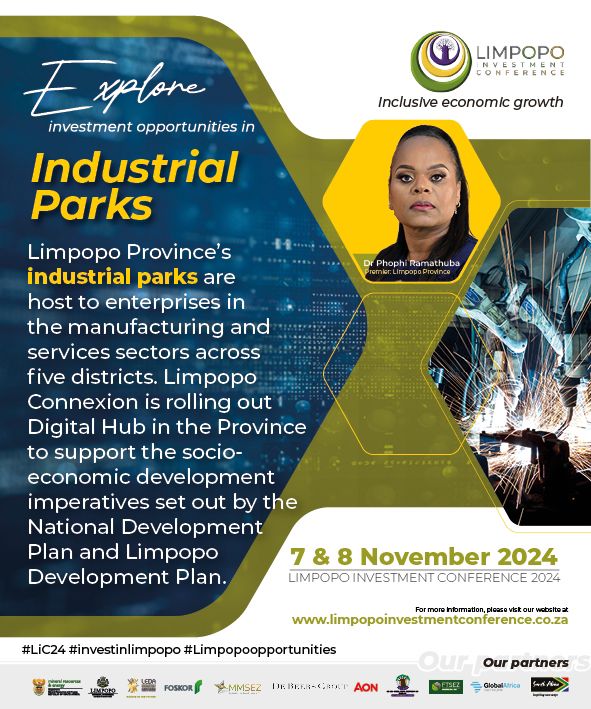 OtpLimpopo's tweet photo. #LiC24 #InvestInLimpopo #LimpopoOpportunities https://t.co/OOu01CZbjj