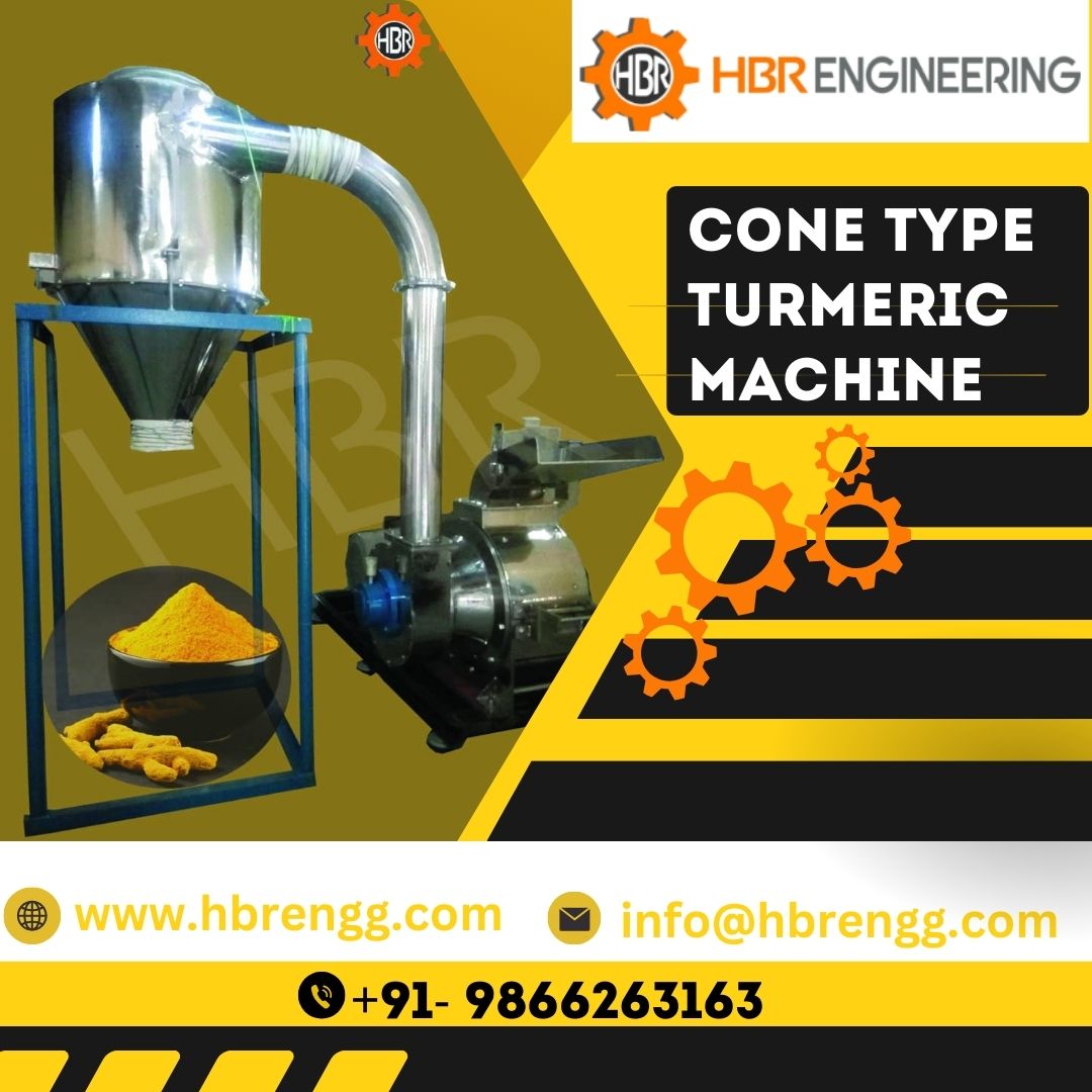 HBREngineering's tweet image. Unlock the Power of Precision with HBR Engineering’s Cone Type Turmeric Machine! 

💪 Superior grinding precision
 🌱Retains natural aroma and color
 ⚙️Built for maximum efficiency
Visit  hbrengg.com/cone-type-turm… or  09866263163
#TurmericGrinding #SpiceProcessing #HBRengineering