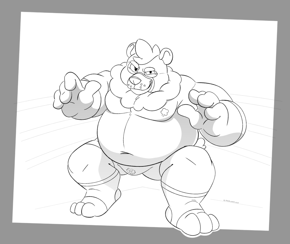 In The Corner of the Ring🍀 (Comm For
<a href="/Koopa_MC/">SUPAAH KOOOPA 🐼🤼‍♂️✨</a> )