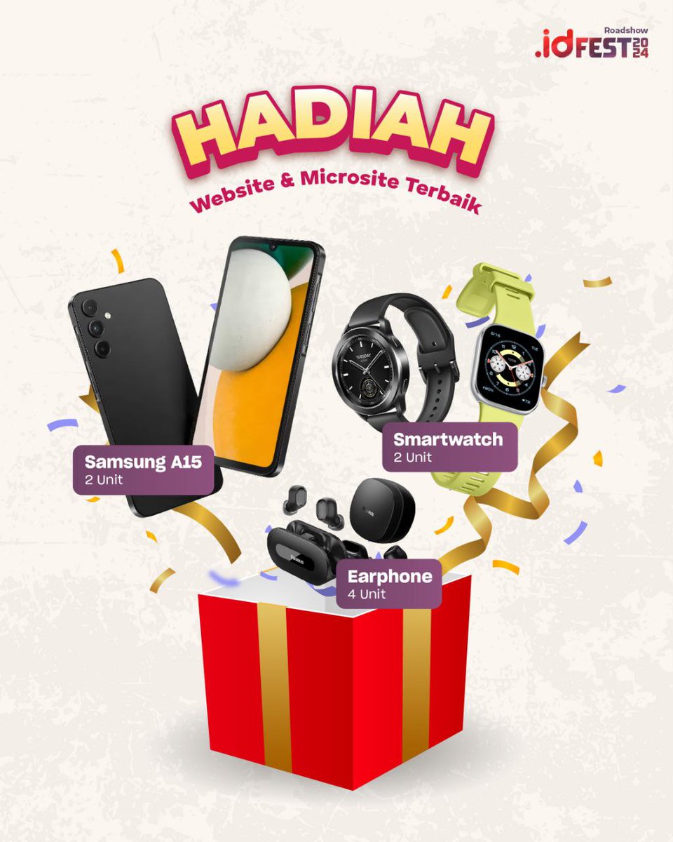 Pandi_ID's tweet image. Halo sahabat .id!
Roadshow .idfest 2024 edisi ke-4 kembali digelar. Kalo ini diselenggarakan di Batam, pada 05-06 November 2024 di Institut Teknologi Batam. Jangan lupa datang dan ikuti rangkaian acaranya ya!
#PANDI #PengelolaNamaDomain #DomainID