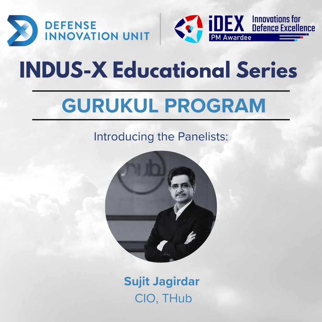 India_iDEX's tweet photo. Introducing our distinguished panelists for the 6th Edition of The Gurukul Educational Series under #INDUSX!
🗓️8th Nov 24 
🕕1830 Hrs onwards
Gurukul, the Educational Series, where industry (Indian/US Primes), Governments &amp; startups come together on a single platform. https://t.co/aQ80ExMzSE