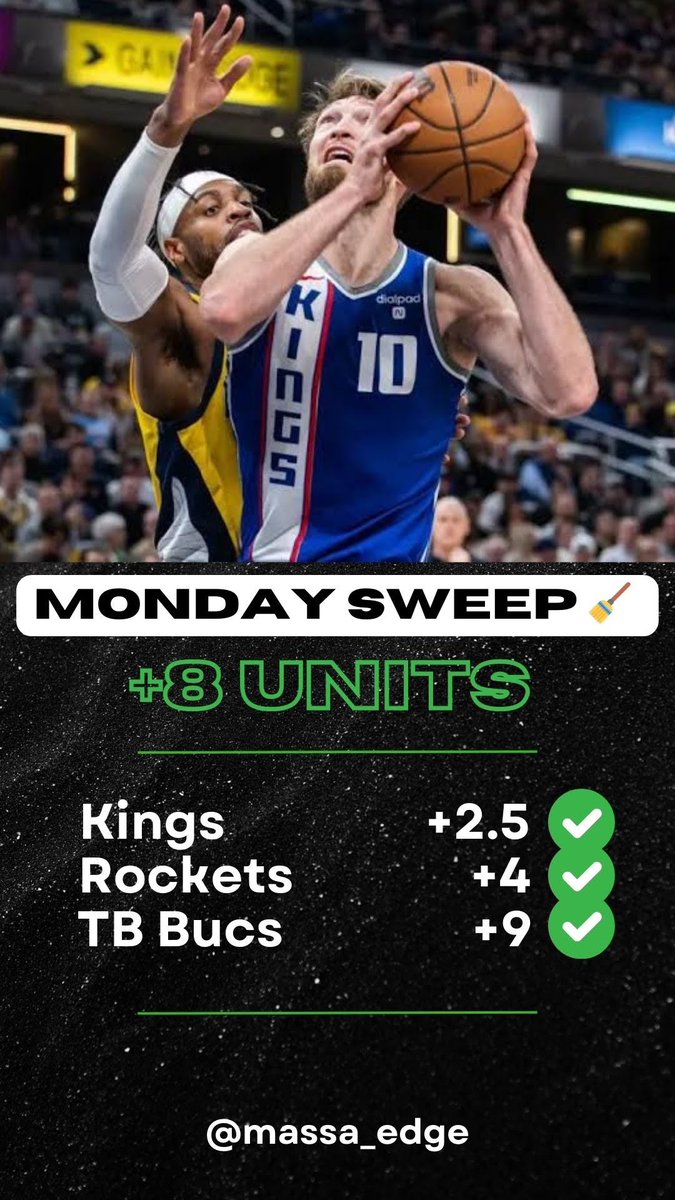 MassaEdge's tweet image. Gave out all 3 WINNERS on LIVE 💰💰💰