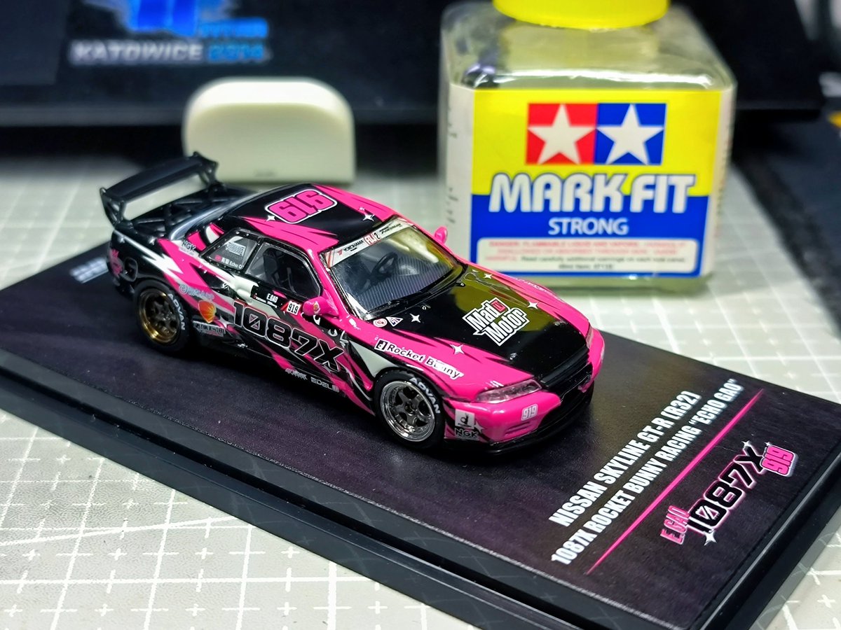 inno 1/64 pandem Nissan skyline gtr r32 “高璇” #diecast64 #1087x