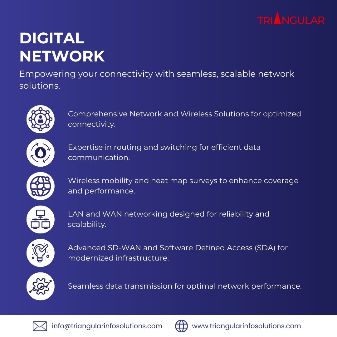 triangular_info's tweet image. Optimize connectivity with our expert network solutions, including routing, switching, and advanced SD-WAN for seamless, high-performance data communication.
.
#CyberSecurity #DataProtection #CyberAware #SecureTheFuture #OnlineSafety #PrivacyMatters #CyberDefense