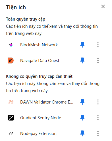 Martin_bml's tweet photo. Với 1 người lười như mình thì airdrop DePIN kết hợp AI như Grass, Gradient,... thật sự rất phù hợp.
Cày point trên L1, L2 thì tốn thời gian, tốn tiền... Cày point trên các game telegram tap to earn thì cũng tốn khá nhiều thời gian.
Còn các dự án bên dưới thì không mất gì. Chỉ cần tải addon về PC rồi đợi tới ngày airdrop. Nên nếu bạn vẫn còn lười thì nên để ra 10 phút ngay bây giờ và tạo tài khoản các dự án bên dưới. Còn nếu ngay bây giờ chưa có thời gian làm thì RT, bookmark bài viết lại để khi cần có thể làm ngay.
Nếu đếm cua thành công thì mỗi dự án cho 10k$ airdrop như Grass thì từ 9 dự án biến 0$ => 100k$ nghe cũng ổn đấy.