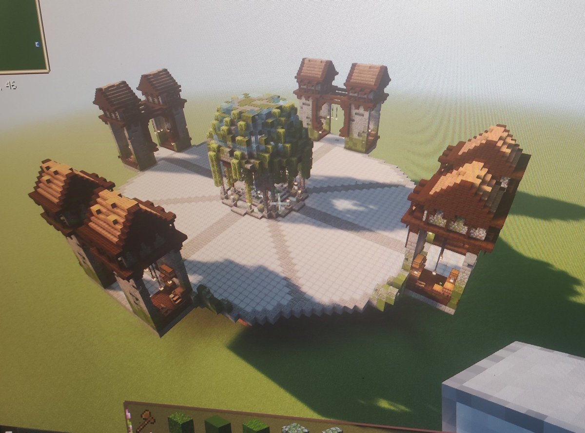 Working on the spawn point for my Minecraft smp!

Let me know if you want to help! (Check my pinned)

#Minecraft #minecraftsmp #smp #fairycore #cottagecore