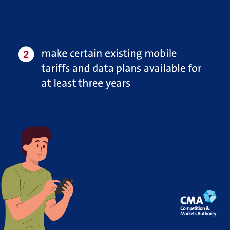 CMAgovUK's tweet photo. We’ve provisionally found that #Vodafone and #Three could address our competition concerns through a multi-billion-pound network investment commitment and customer protections.

Swipe to see what our remedies would require the companies to do.

Read more: https://t.co/eTaSQBNT9v