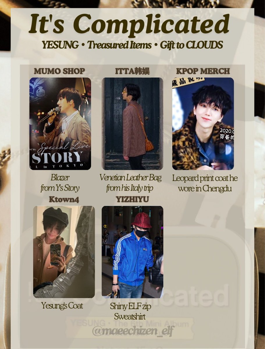 maeechizen_ys24's tweet photo. To the lucky Clouds who'll win Yesung's gifts, please treasure it and don't sell it.

Your truly,
A jealous cloud ⛈️

#Its_Complicated
#예성 #YESUNG https://t.co/q2MJ4xInIb