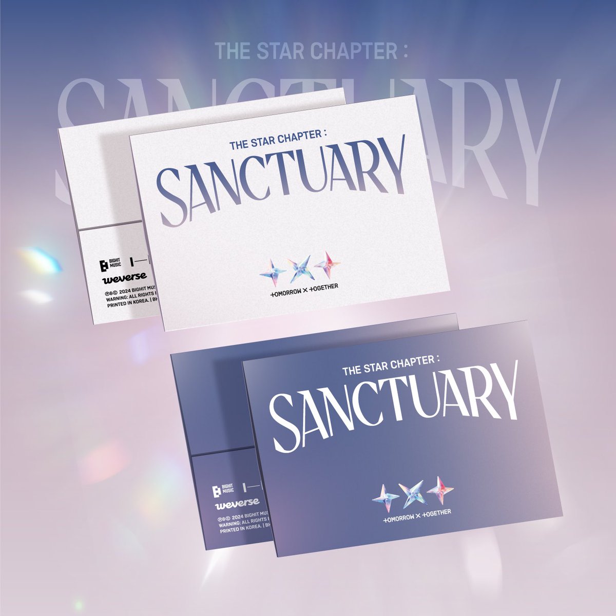 sdmedia051's tweet photo. 에스디미디어 입고정보

✔️#TOMORROW X TOGETHER 별의 장: SANCTUARY

-KNIGHT ver.
-SAVIOR ver.
-LOVER ver.
-MERCH ver.
-ANGEL ver.(5종)
-Weverse Albums ver.(2종)

입고완료

#TOMORROW_X_TOGEHTER #TXT #투모로우바이투게더 #투바투 #별의장 #SANCTUARY https://t.co/BwVhAB8GuN