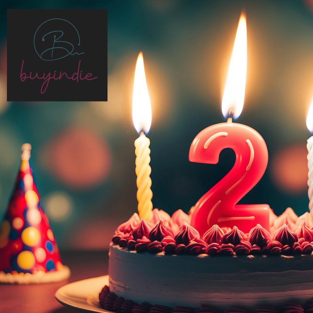 Woohoo! It's our birthday! 2 years old today! How exciting! Come and see all the gorgeous handmade gifts &amp; art we have for sale!

Did you know that we don't take commission on sales? So if you make a purchase the seller gets all the money! 
buyindie.co.uk