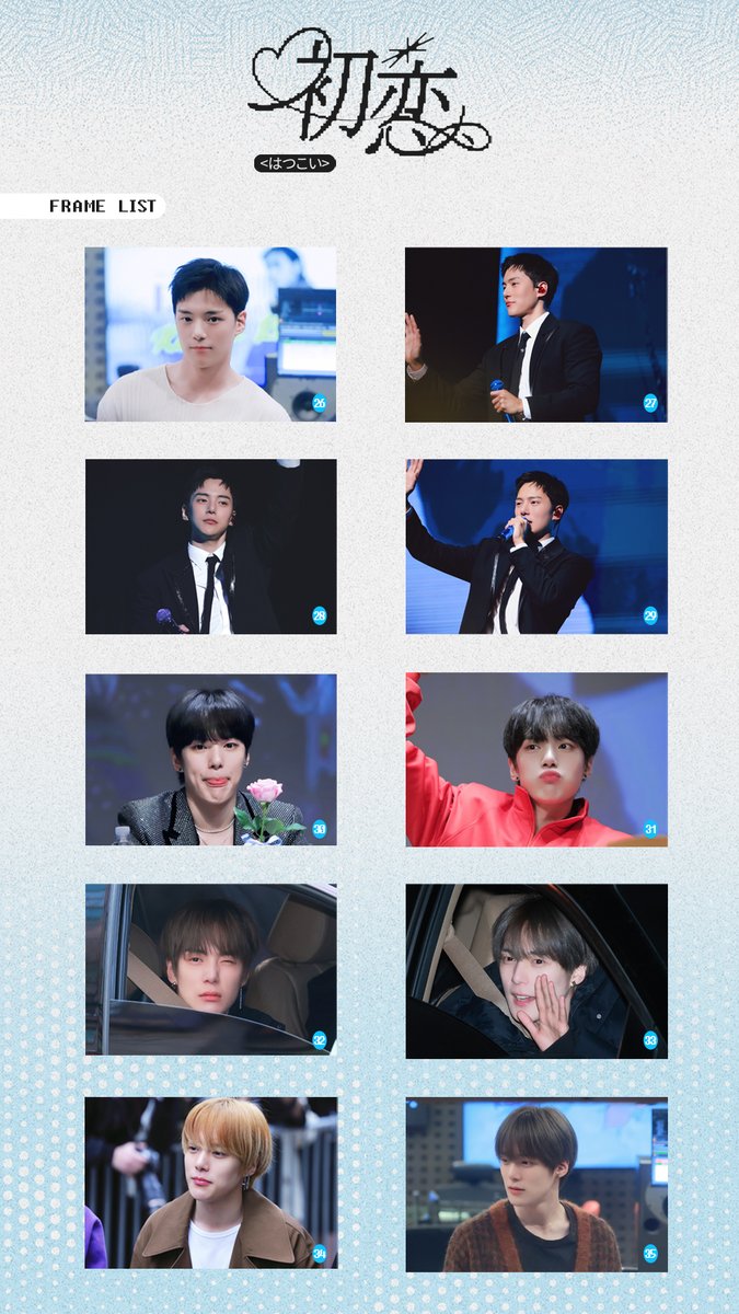 :¨·.·¨:
`·.  ⁀➷               
       初恋 [はつこい]

민혁 생일 굿즈 및 액자 통신판매를 진행합니다.
11/05 23:03 - 11/15 23:59

✿ 굿즈 url.kr/crdm68
✿ 액자 url.kr/z2utib

#RT 추첨 한 분께 선물을 드립니다.