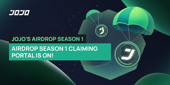JOJO Exchange Season 1 Rewards Claiming Now Open