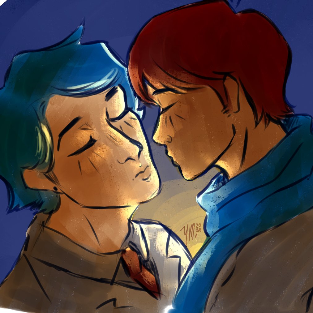 jstynnie's tweet photo. Juro que lo hice solo por practicar 🥴 #sketchart #couple #dibujo #digital #ocs? https://t.co/0fewHB8ye9
