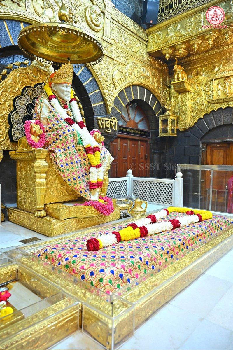 *!! ॐ साई राम !!*
*श्री साईबाबा संस्थान विश्वस्त व्यवस्था,शिर्डी*
*!! ॐ Sai Ram !!*
*Shri Saibaba Sansthan Trust, Shirdi*
≈≈≈≈≈≈≈≈≈≈≈≈≈≈≈≈≈ *आरती :-माध्यान्ह आरती* 
 *मंगळवार ०५ नोव्हेंबर २०२४*   
*Aarti :-Madhyan Aarti*
*Tuesday 05 Nov 2024*
