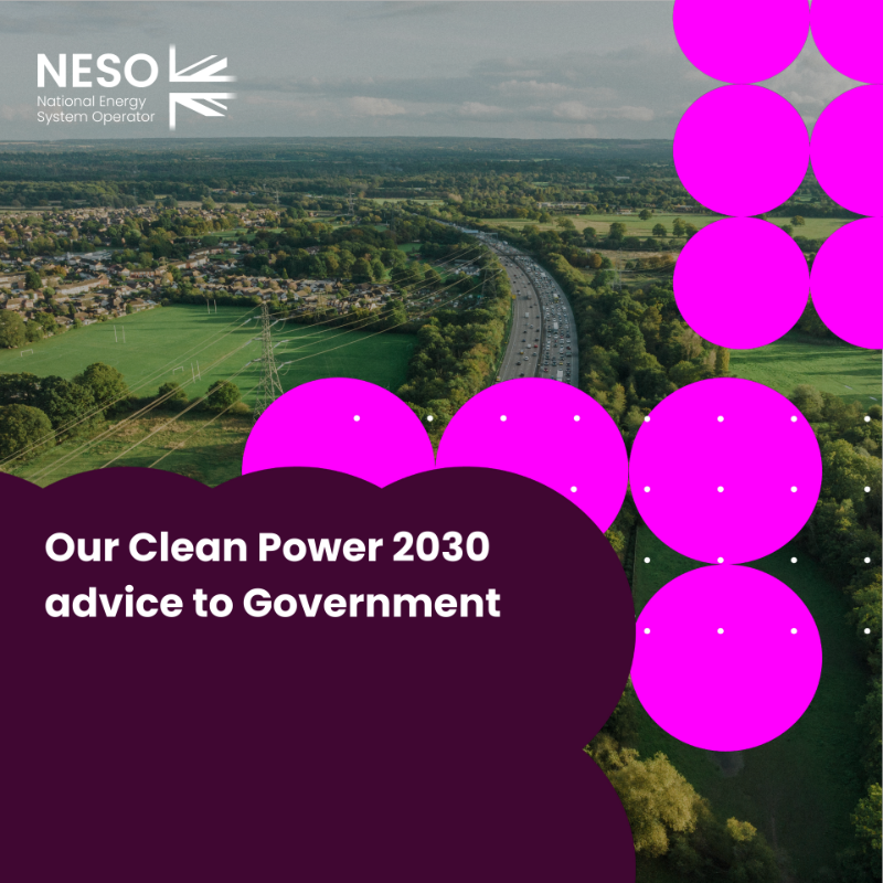 neso_energy's tweet photo. We’ve published our independent analysis to advise @energygovuk how to achieve Clean Power in 2030. Read about the challenging hurdles that need to be overcome and the benefits to consumers, the economy and society, including our energy security that doing so could deliver. 👇