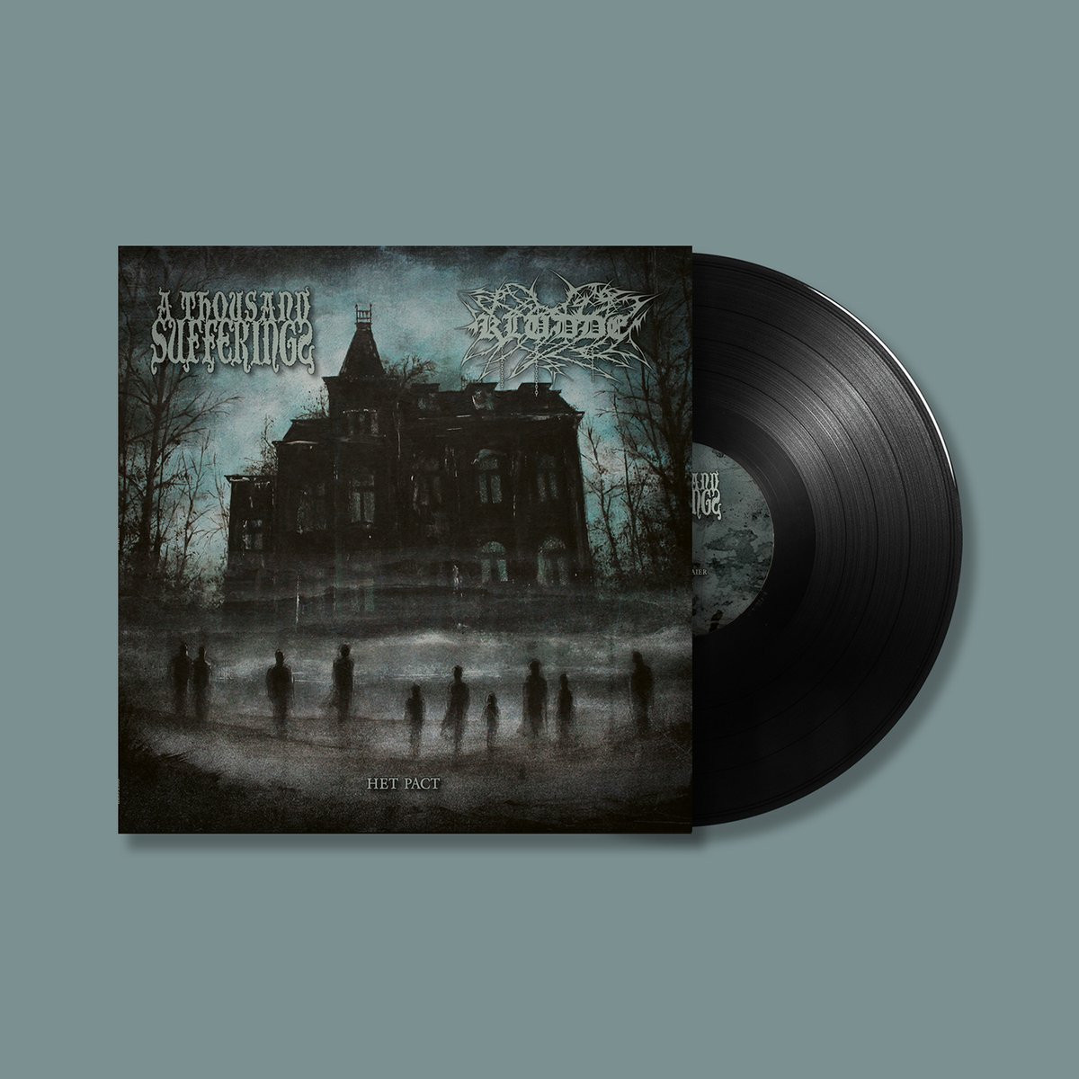 On "Het Pact", Belgian black metal artists A Thousand Sufferings and Kludde each unravel the outrageous pact between the last members of the notorious De Vis family, once the wealthiest in Aalst and beyond family.

Pre-order: store.consouling.be/search?q=a+tho…