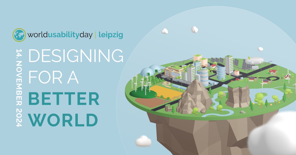 IWI_AS_LEIPZIG's tweet photo. Einladung zum World Usability Day Leipzig der IT Sonix Custom Development GmbH am 14.11.24

Die Veranstaltung findet im Paulinum der Universität Leipzig statt, beginnt um 09:30 und endet um 18:00. Tickets sind unter https://t.co/hRKY8z6fuR erhältlich. https://t.co/yOa3Hchtmh