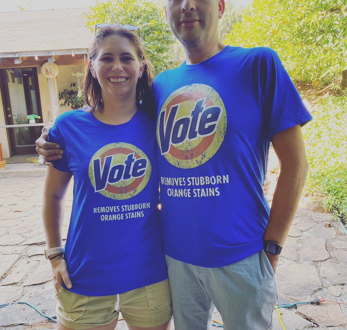 megsquitophd's tweet photo. Throwback.
My husband passed in 2021, he was a fearless champion for the Democratic Party.
He can’t vote, but if you knew him, loved him, respected him (even if he was a pain in the ass), vote blue tomorrow.
#HarrisWalz
#voteforLOVE
#wearemorethanonevote
#CountryBeforeParty https://t.co/3TSyqYkKlQ
