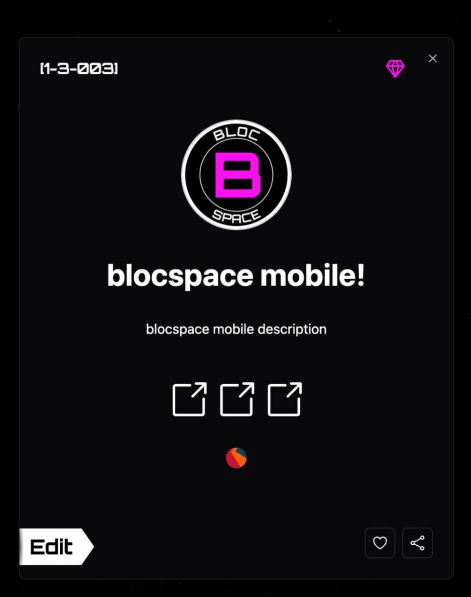 Bloc Space tweet media
