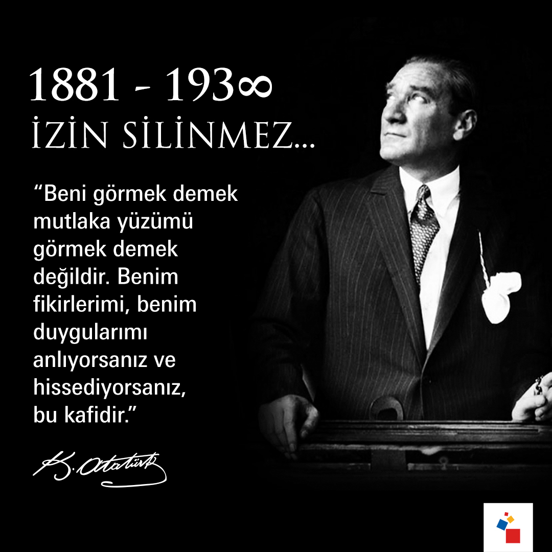 Fikirlerinle aydınlattığın yolda yürümeye kararlılıkla devam ediyoruz.

Saygı ve özlemle...

#10Kasım #türkiye #messefrankfurtistanbul