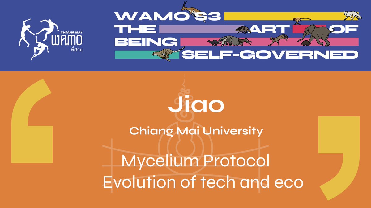 WAMO2024 | Chiangmai 🇹🇭 (@wamo_topia) on Twitter photo 🎙️Welcome <a href="/jhfnetboy/">jLab|Ethereum builder</a> from Chiang Mai University, who will be presenting on “Mycelium Protocol – Evolution of Tech and Eco” on November 6th! We’re excited to hear his latest research and insights!
📅 November 6 (Wed.)
📌wamo3.org 🎙️Welcome <a href="/jhfnetboy/">jLab|Ethereum builder</a> from Chiang Mai University, who will be presenting on “Mycelium Protocol – Evolution of Tech and Eco” on November 6th! We’re excited to hear his latest research and insights!
📅 November 6 (Wed.)
📌wamo3.org