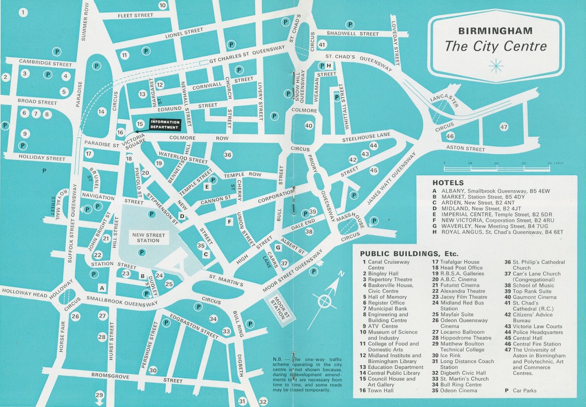 Birmingham Archives & Collections (@theironroom) on Twitter photo #MapOnATuesday We recently found this Birmingham city centre map in a City of Birmingham Information Department 1972 Guide to Birmingham. Wonder how many of those buildings still exist in 2024. Reference - LP 83.4 <a href="/LibraryofBham/">LibraryofBirmingham</a> #MapOnATuesday We recently found this Birmingham city centre map in a City of Birmingham Information Department 1972 Guide to Birmingham. Wonder how many of those buildings still exist in 2024. Reference - LP 83.4 <a href="/LibraryofBham/">LibraryofBirmingham</a>