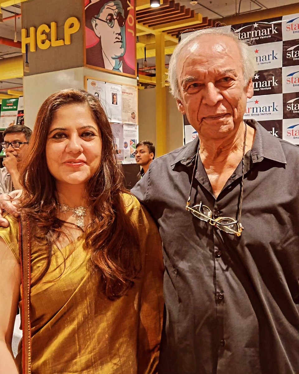 sairashahhalim's tweet photo. #AvikChanda was one of my dearest friends..
I always say this to people that he was one of the most intelligent humans I have met.
Decent,immaculate,intellectual.
We bonded over our mutual love for Urdu poetry.
He knew his Ghalib and Omar Khayyam couplets like the back of his hand as he could talk on Faiz Ahmed Faiz as an authority on the subject.
We were part of a poetry collective called 'poetry paradigm' where I got to know Avik the writer,poet and friend.
We became the best of buddies when he was just launching a book close to his heart-Dara Shukoh when he requested me to organise the first live for him from a cafe.
Then on we brought the book to the Kalinga Lit Fest,Iran Society Kolkata and were planning a plethora of activities centred around the book.
Barun Chanda uncle- his dad had invited me yesterday to speak about him on a panel that launched his newly discovered plays titled-The Immortals and other plays.
Last evening saw the book launch of his unpublished work-The Immortals and other plays that was launched by eminent author Mr Amit Chaudhuri,Mr Vinay Sharma,Baishali Chatterjee Dutt wonderfully moderated by Rupa Majumdar.
I got a little emotional while talking about him,as Avik was on the cusp of embarking on a brilliant career as an author when death so cruelly cut it short.
Hope he was there somewhere listening to our tributes in the audience.
He lives on through his parents,his wife Shikha and all others who loved and cherished him.
Cheers to you and your gifted ingenuity my friend.
I feel you are still there somewhere reading out your favourite sher shaiyari-and me wah wahing your Urdu finesse.
#AvikChanda #TheImmortalsAndOtherPlays