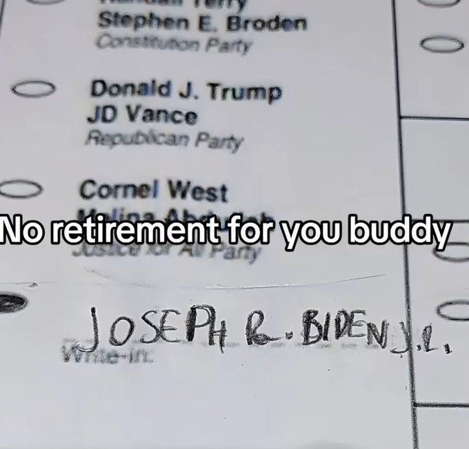 Just voted