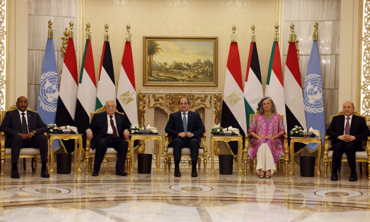 WAFANewsEnglish's tweet photo. President Mahmoud Abbas delivers a speech at the 12th session of the World Urban Forum in Cairo, emphasizing that the Israel significantly hinders sustainable urban development across more than 60% of the West Bank and throughout East Jerusalem.

PHOTOS: Thaer Ghanayem/WAFA https://t.co/96G2sEBHIF