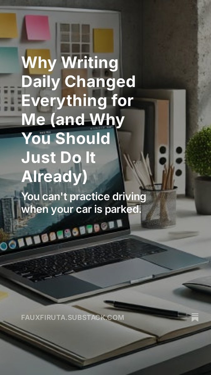 krspeace's tweet photo. Why Writing Daily Changed Everything for Me (and Why You Should Just Do It Already) https://t.co/OGh32I2BLd https://t.co/C33D9ehZmn