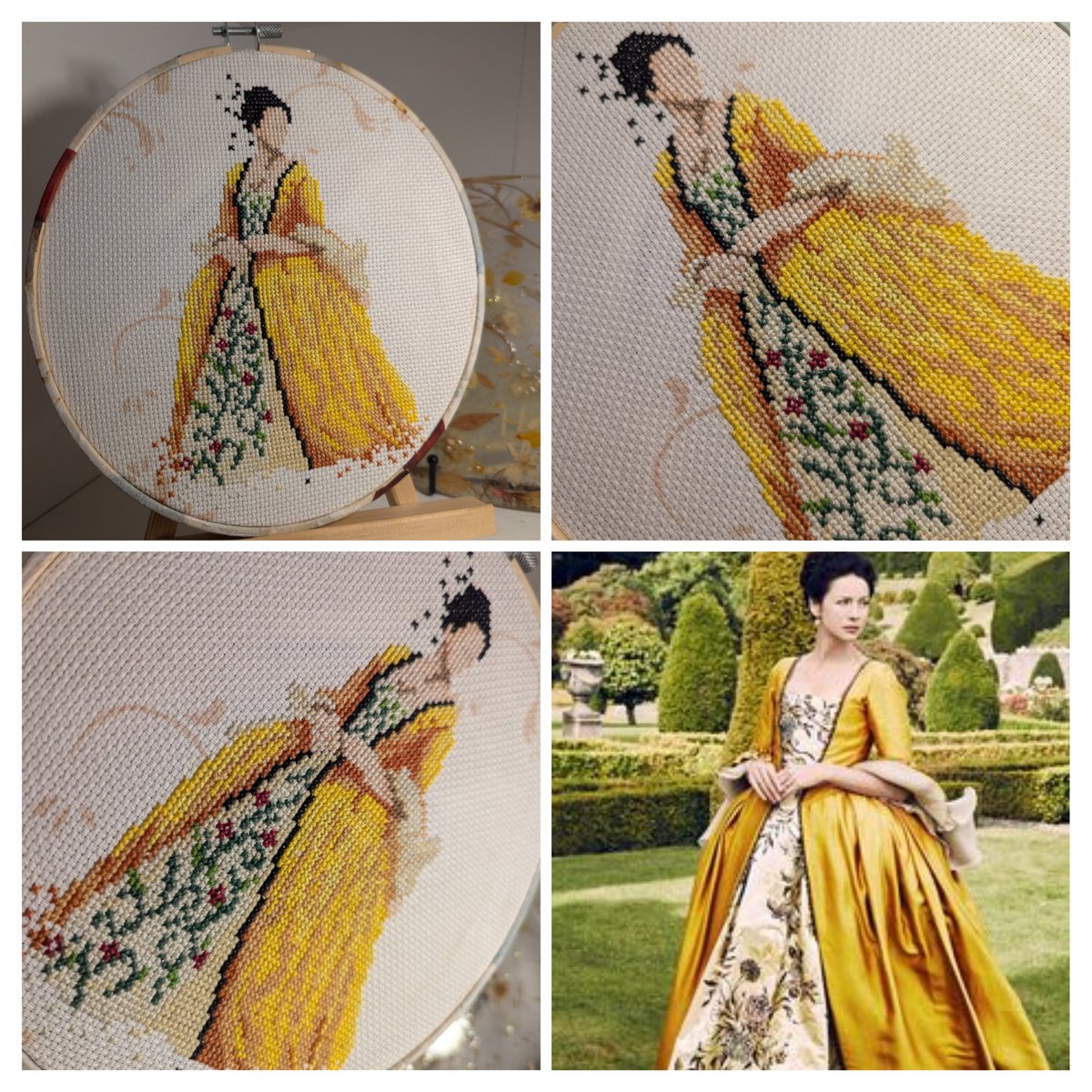 CaliUny's tweet image. Après 24h de travail, Caitriona Balfe en Claire Fraser de la série Outlander est terminée !

Elle est déjà en vente sur la boutique !

Si tu aimes cette créa, n'hésite pas à partager 🔄 et à liker ❤️ pour faire connaître mon travail !