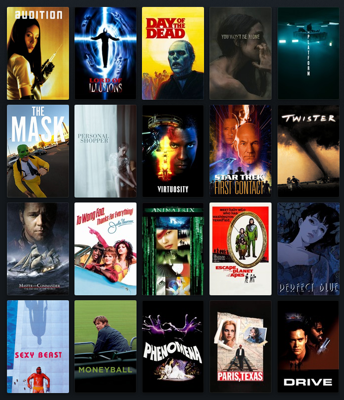 JohnGudmann's tweet photo. The best movies I watched so far this year that were new to me.

Not counting 2024 releaess.

I honestly love how this list represents where my tastes are at the moment, absolutely some new all-time faves here. Would love to see others peoples'! https://t.co/Nxmn11AvGT