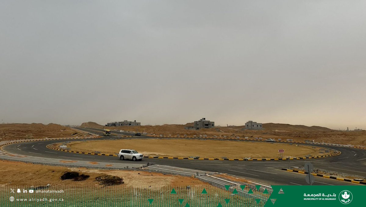 امتدادًا للأعمال المتواصلة، #بلدية_المجمعة تستكمل أرصفة المشاة، والتي شملت طريق عثمان بن عفان رضي الله عنه. #أمانة_منطقة_الرياض