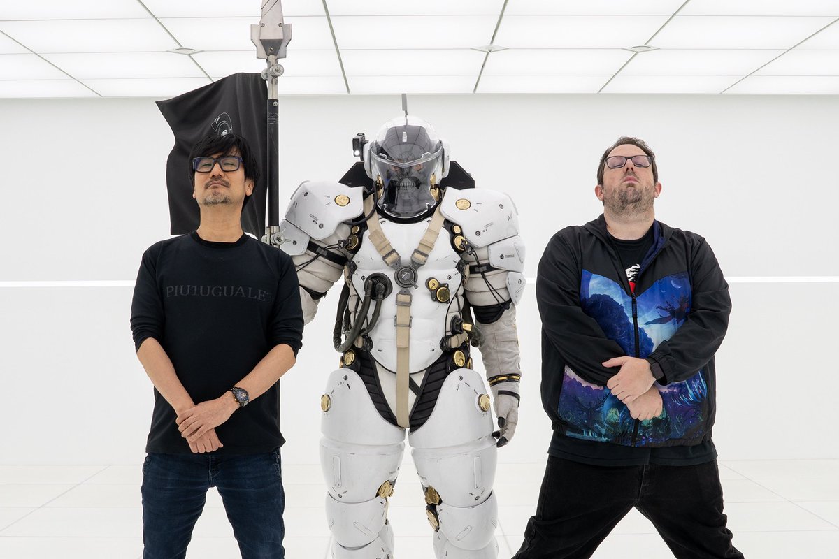 Kojima_Hideo's tweet image. MEGA64のROCCOさんと。