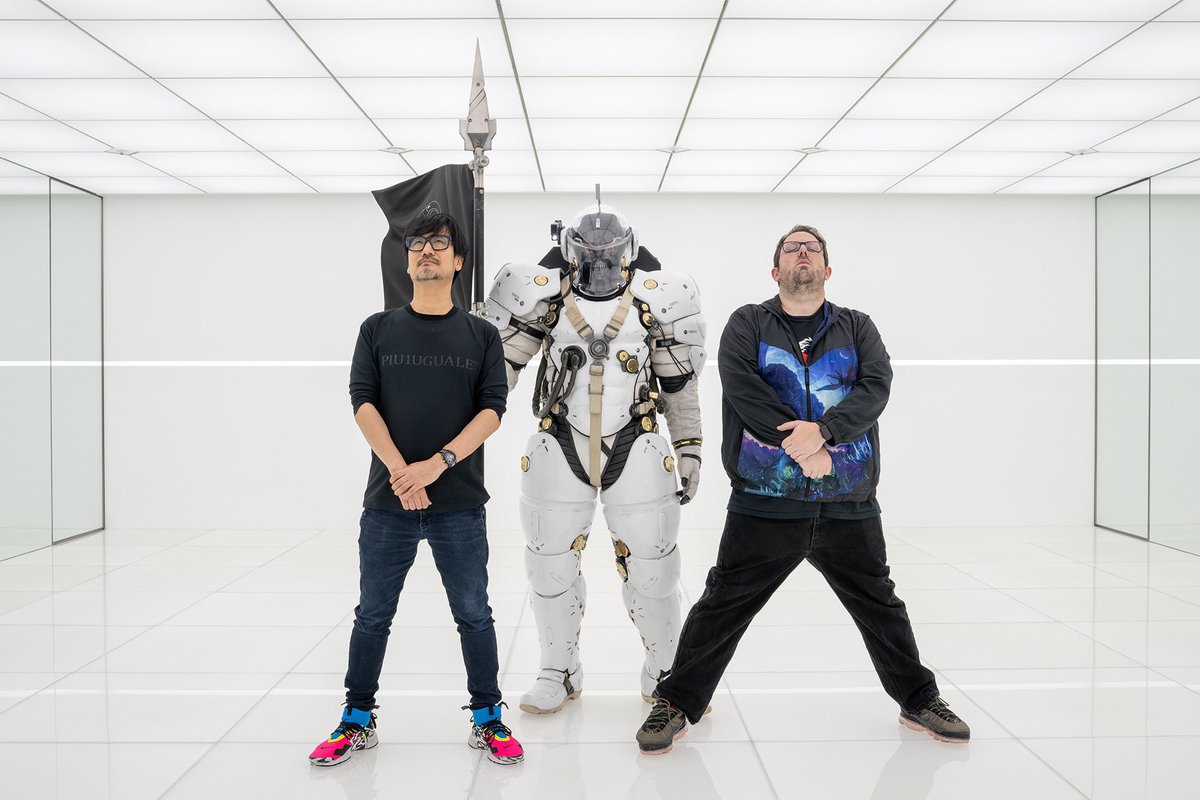 HIDEO_KOJIMA_EN's tweet image. With Rocco of MEGA64.