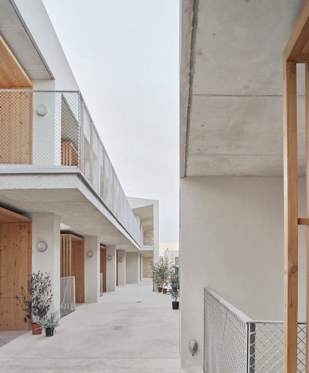 SustainableTall's tweet photo. Social housing in Mallorca, with sandstone exterior and timber interiors. Designed by Peris+Toral

The kind of thing we should be aiming to build everywhere

Photos by Jose Hevia https://t.co/XyqblytsyM