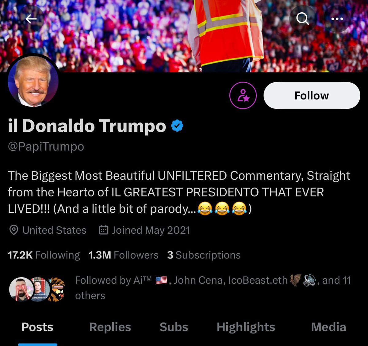 $trumpo followers

🔗 Trumpo | MC: $42.11K | Seen: 1h 25m: BE | DS | DT | PH | Bullx

BzPYXU6xWpoJsPcnsmzgQvA72dom9bksVRg86hMgpump 

Dont cry