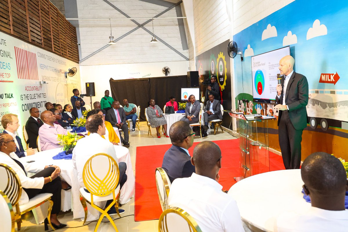 Ministry of Environment, Climate Change & Forestry (@environment_ke) on Twitter photo Cabinet Secretary <a href="/HonAdenDuale/">Hon. Aden Duale, EGH</a> this morning presided over the unveiling Bio Food Products Limited <a href="/biofoodske/">Bio Food Products</a> 3rd Sustainability Report where he reiterated the importance of partnerships between the private sector and Government in addressing climate change.2/4 Cabinet Secretary <a href="/HonAdenDuale/">Hon. Aden Duale, EGH</a> this morning presided over the unveiling Bio Food Products Limited <a href="/biofoodske/">Bio Food Products</a> 3rd Sustainability Report where he reiterated the importance of partnerships between the private sector and Government in addressing climate change.2/4