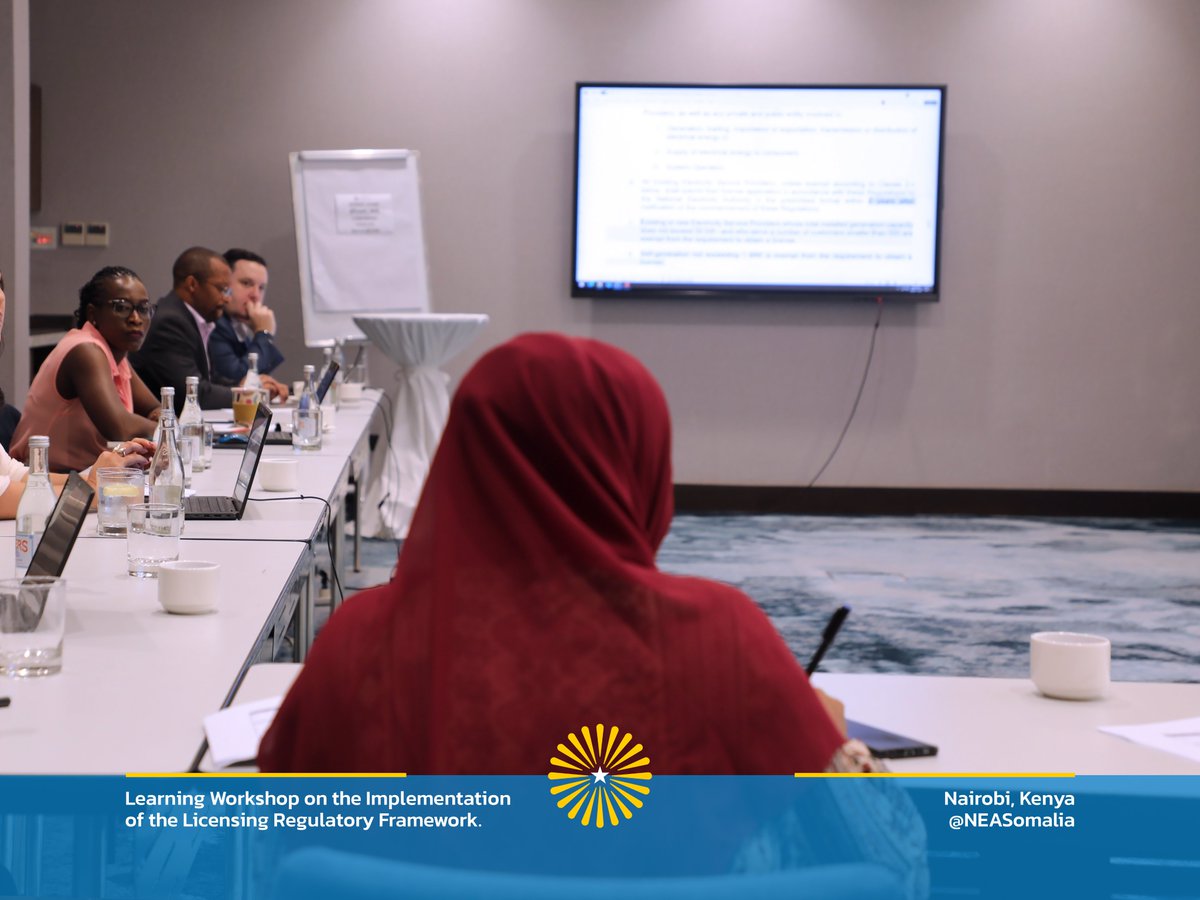 Day 2 of the #NEA Workshop continues with an in-depth session on licensing application procedures. Engaging insights on building a structured, effective and transparent licensing process are underway.