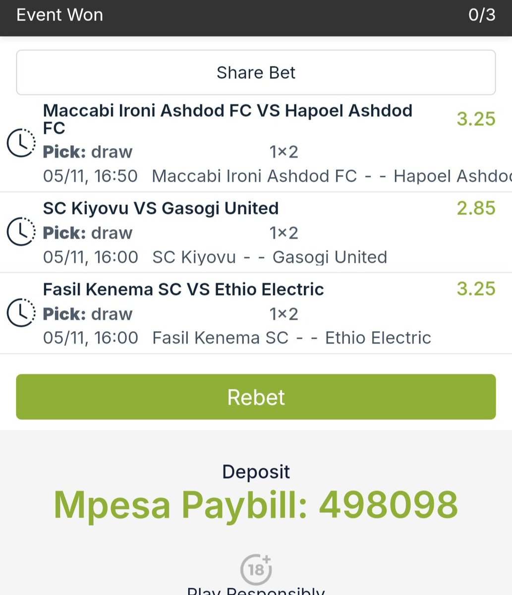 Bet_plug2's tweet photo. Draws🔥🔥🔥. 30 super odds 💯💯💯. Make money 💰 🤑 💸. Usikose kuweka hii..
Kitu safi majamaa..
Pamoja wadau..
https://t.co/MlIld9yPnB https://t.co/wGJletn6YJ