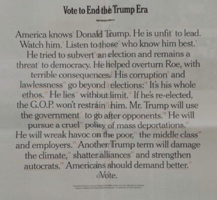 “Vote to End the Trump Era” <a href="/nytimes/">The New York Times</a>