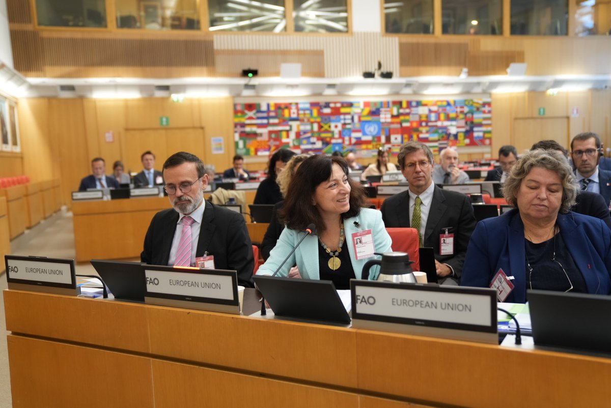 vitcheva_eu's tweet image. Delighted to attend the 47th #GFCMSession.

While praising #GFCM advances, we must accelerate actions to implement the 2030 Strategy &amp;amp; reflect on the next #MedFish4Ever.

The EU is fully committed to #sustainable fisheries, fight #IUU &amp;amp; ensure resilience of our local communities.