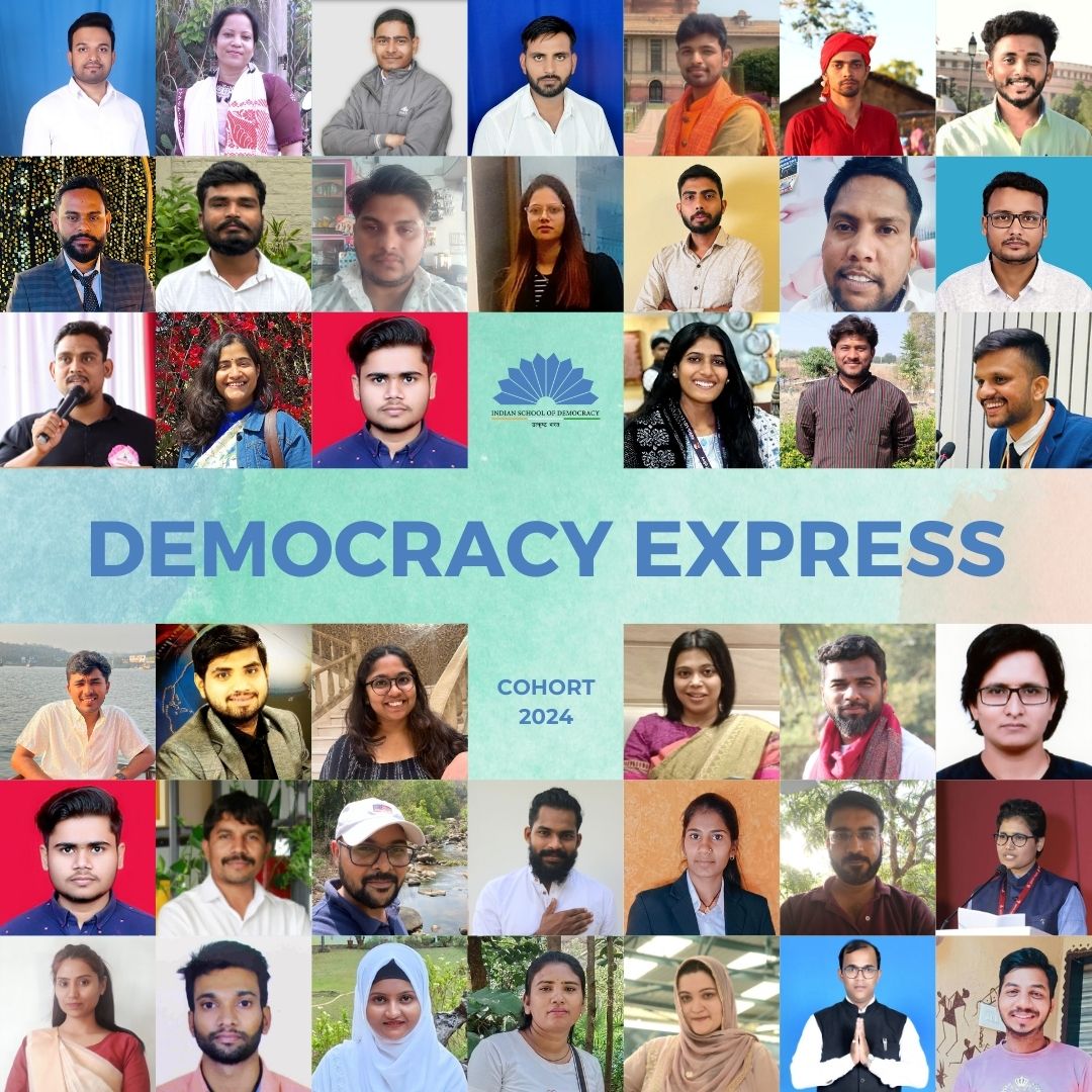 isd2047's tweet photo. 🚆 Introducing #DemocracyExpress 2024 Maharashtra Edition! 40+ emerging leaders are set to experience democracy in action, building the wisdom and resilience to drive impactful change. Let’s honor their commitment to service, justice, and ethical leadership! #Leadership #India https://t.co/UemCJEWvkz