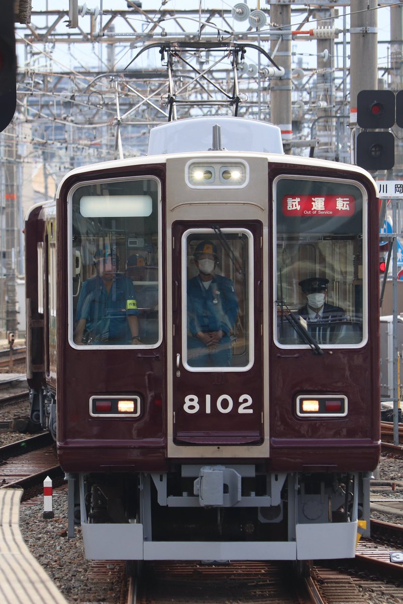 8002F 試運転
4年ぶりのすっぴんだぁ