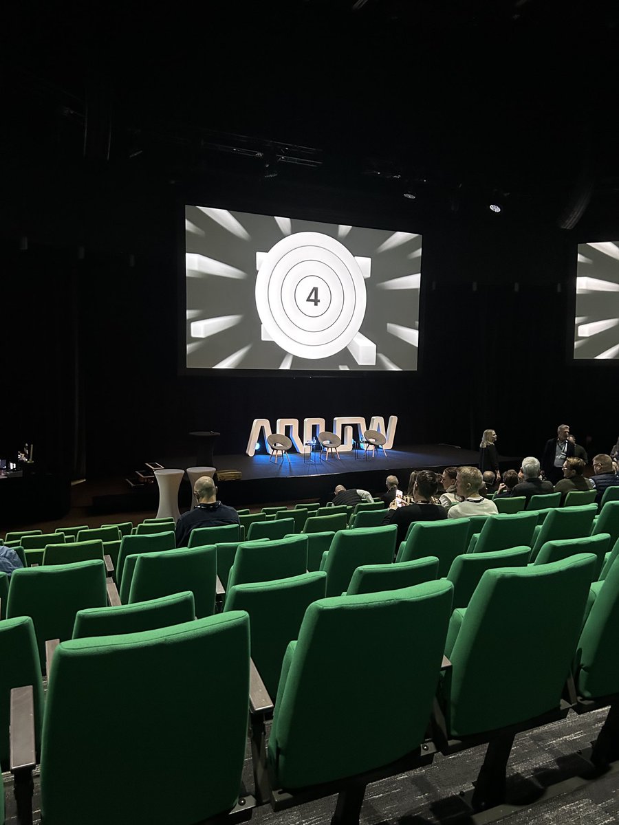 At the ⁦<a href="/CW_Arrow/">Arrow</a>⁩ event in Stockholm. Great day for more security an AI. ⁦<a href="/ArelionCompany/">Arelion</a>⁩